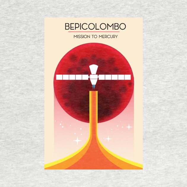 BepiColombo Space Art by nickemporium1